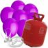 Helium 50 + 50 fialových balónků