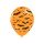 Balónek netopýr oranžový, 30 cm, 5 ks