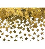 Konfety metalické hvězda zlatá, 30 g