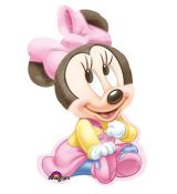 Fóliový balónek Baby Minnie Mouse 84 cm