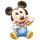 Fóliový balónek Baby Mickey Mouse 81 cm