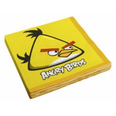 Angry Birds ubrousky 16 ks,  33 cm x 33 cm